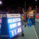 sympatyczna Szwedka cieszyła się z rekordu w trójskoku